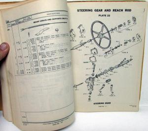 1937 Studebaker Truck Dealer Master Parts Catalog Book J20 J25 Models Original