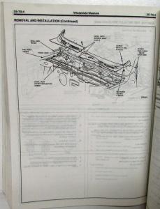 1991 Lincoln Continental Service Shop Repair Manual