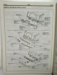 1991 Lincoln Mark VII Service Shop Repair Manual