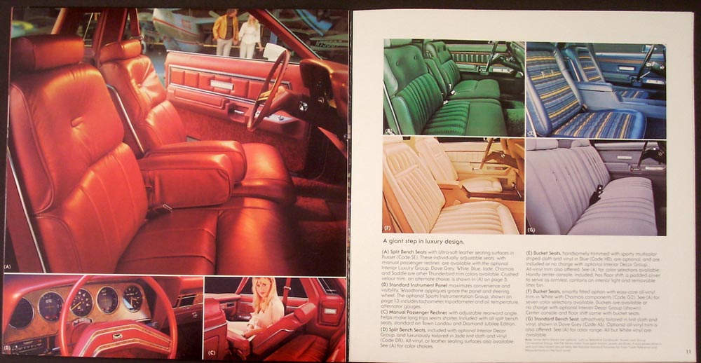 1978 Ford Thunderbird Town Landau Sport TuTone Diamond Jubilee Sale Brochure Org