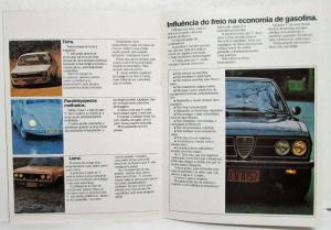 1965-1975 Varga Brakes Sales Brochure - Portuguese Text for Brazilian Market