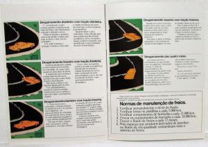 1965-1975 Varga Brakes Sales Brochure - Portuguese Text for Brazilian Market