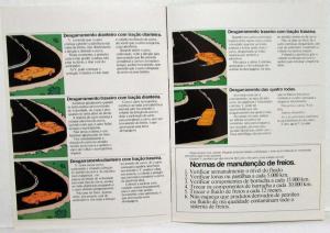 1965-1975 Varga Brakes Sales Brochure - Portuguese Text for Brazilian Market