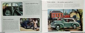 1951-1952 Vauxhall Wyvern & Velox Sales Brochure - Australian Market