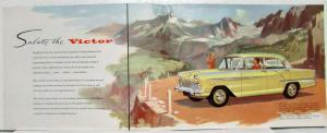 1957 Vauxhall Victor Most Exciting News for Years Sales Folder