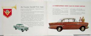 1958 Vauxhall Victor Salute Sales Brochure - Australian Market