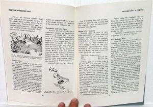 1955-1959 Jaguar 2.4 Litre Car Owners Manual Care & Operation Instructions Specs