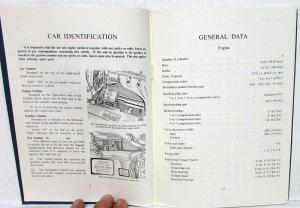1965 Jaguar 4.2 Mark 10 Owners Manual Care & Operation Instructions Orig Rare