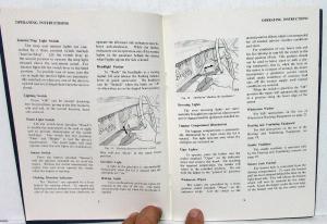 1965 Jaguar 4.2 Mark 10 Owners Manual Care & Operation Instructions Orig Rare
