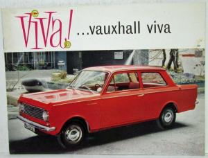 1964 Vauxhall Viva Sales Brochure - German Text