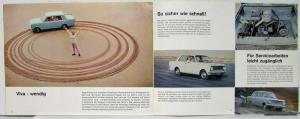 1964 Vauxhall Viva Sales Brochure - German Text