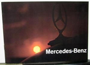 1968 Mercedes-Benz Dealer Sales Brochure 220 230 250 280S SE SL 300SEL 600