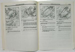 1981 Ford Car Pre-Delivery Maintenance Lubrication Service Shop Manual