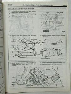 1989 Lincoln Continental Body Chassis Elec Powertrain Service Shop Repair Manual