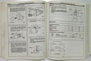 1989 Lincoln Continental Body Chassis Elec Powertrain Service Shop Repair Manual