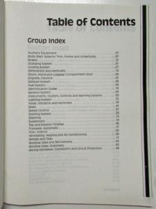 1990 Lincoln Continental Body Chassis Elec Powertrain Service Shop Repair Manual