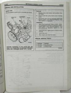 1990 Lincoln Continental Body Chassis Elec Powertrain Service Shop Repair Manual
