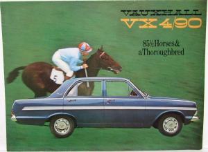 1966 Vauxhall VX4/90 85 1/2 Horses & a Thoroughred Sales Folder
