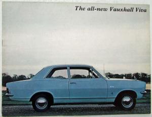 1967 Vauxhall Viva All-New Sales Brochure - UK Market