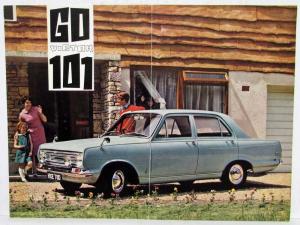 1967 Vauxhall Victor Go 101 Sales Folder - South African Market