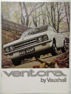 1969 Vauxhall Ventora The Lazy Fireball Sales Brochure