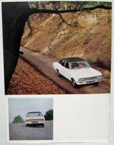 1969 Vauxhall Ventora The Lazy Fireball Sales Brochure