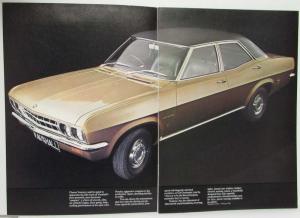 1971 Vauxhall Ventora 2 Blue Cover Sales Brochure