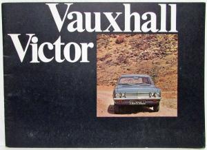 1971 Vauxhall Victor Sales Brochure