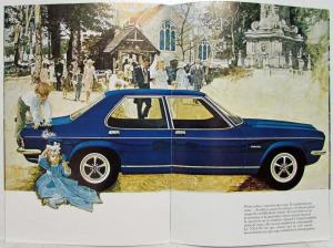 1972 Vauxhall Full Line Sales Brochure with Spec Folder - French Text