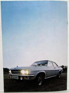 1972 Vauxhall Ventora 2 Sales Brochure - UK Market