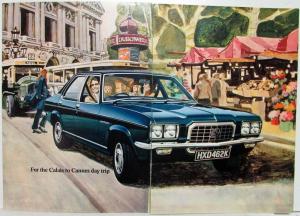 1972 New Vauxhall Ventora 3-3 Litre Sales Brochure - UK Market