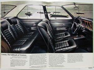 1972 New Vauxhall Ventora 3-3 Litre Sales Brochure - UK Market