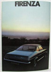 1972 Vauxhall Firenza Sales Brochure