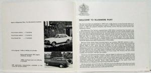 1973 Vauxhall at Ellesmere Port Visitors Guide to Manufacture of Viva