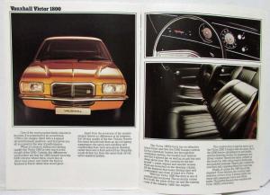 1974 Vauxhall Victor Sales Brochure