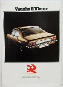 1974 Vauxhall Victor Sales Brochure