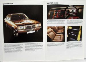 1974 Vauxhall VX 4/90 Victor Ventora Sales Brochure - German Text