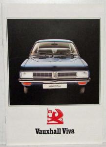 1974 Vauxhall Viva Sales Brochure - Finnish Text