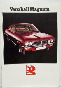 1974 Vauxhall Magnum Sales Brochure