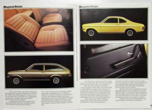 1974 Vauxhall Magnum Sales Brochure