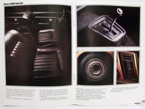 1974 Vauxhall Victor Sales Brochure - Finnish Text