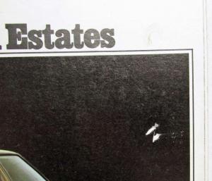 1974 Vauxhall Estates Station Wagon Sales Brochure
