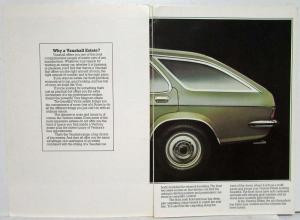 1974 Vauxhall Estates Station Wagon Sales Brochure