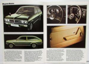 1974 Vauxhall Estates Station Wagon Sales Brochure