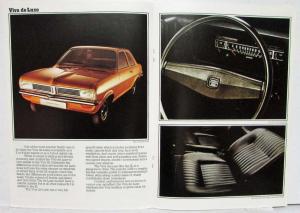 1974 Vauxhall Viva Sales Folder - UK Market