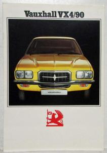 1974 Vauxhall VX4/90 Sales Brochure