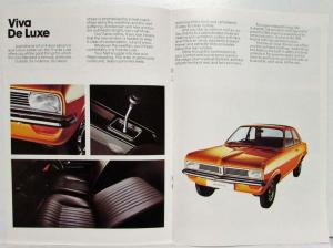 1975 Vauxhall Viva Sales Brochure