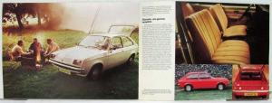 1976 Vauxhall Chevette Sales Brochure - French Text