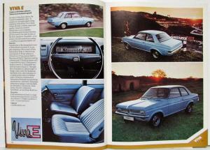 1976 Vauxhall All Model Sales Catalogue Chevette Viva Magnum Cavalier VX - UK