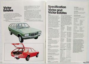 1976 Vauxhall Victor Sales Brochure 2300 1800 Estates - UK - REVISED